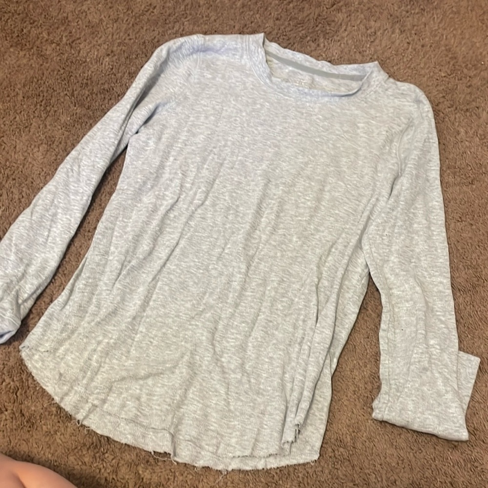 Aerie waffle fitted long sleeve
